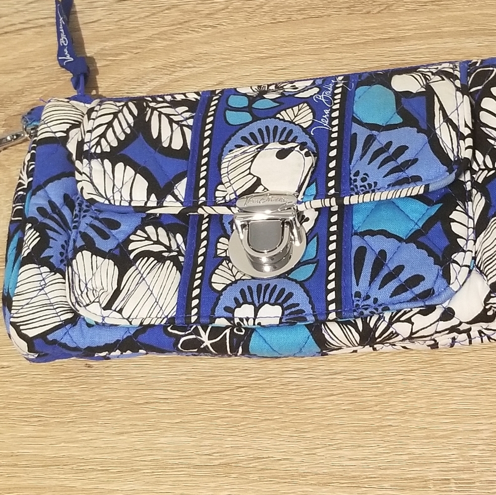 Vera Bradley Pushlock Wristlet
